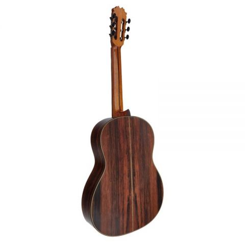 Antonio de Toledo Tomatito Almería Guitarra Flamenca negra de palo santo de Patagonia