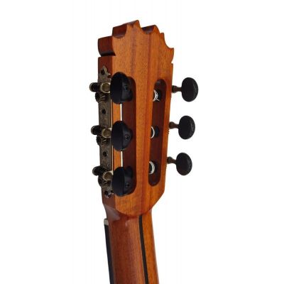 Antonio de Toledo Tomatito Almería Guitarra Flamenca negra de palo santo de Patagonia