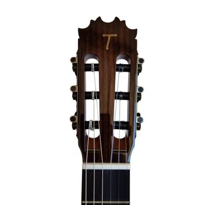 Antonio de Toledo Tomatito Almería Guitarra Flamenca negra de palo santo de Patagonia