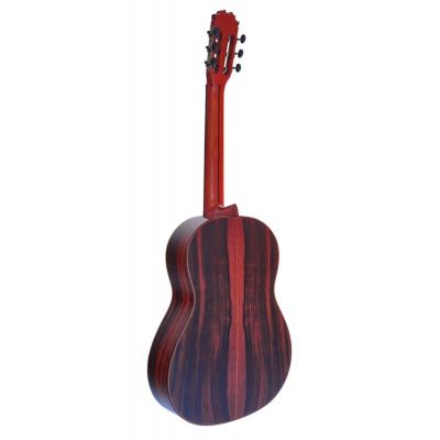 Antonio de Toledo Tomatito Almería Roja Guitarra Flamenca negra de palo santo de Patagonia