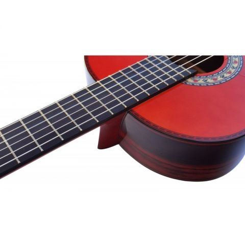 Antonio de Toledo Tomatito Almería Roja Guitarra Flamenca negra de palo santo de Patagonia