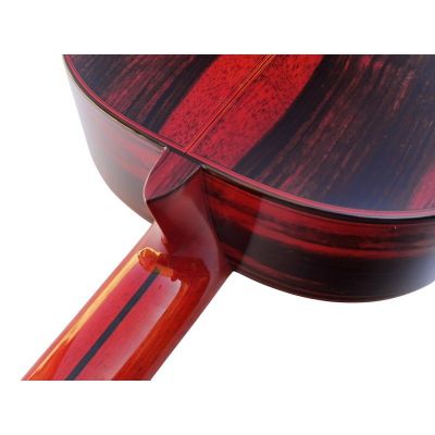 Antonio de Toledo Tomatito Almería Roja Guitarra Flamenca negra de palo santo de Patagonia