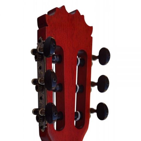 Antonio de Toledo Tomatito Almería Roja Guitarra Flamenca negra de palo santo de Patagonia