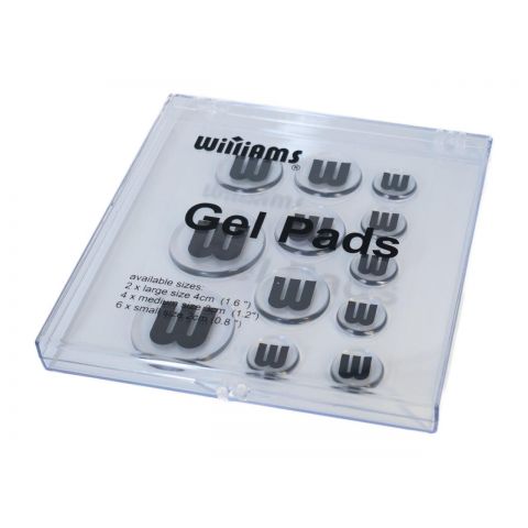Williams WGP-BK Gel Pads Pack Clear