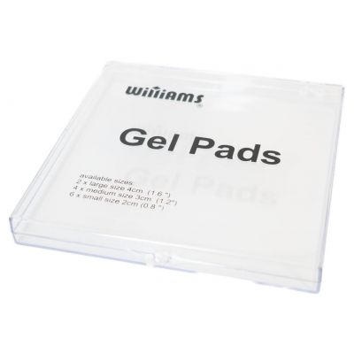 Williams WGP-BK Gel Pads Pack Clear