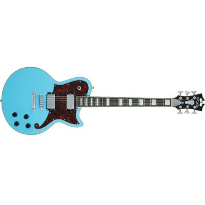 D'Angelico Premier Brandon Niederauer Atlantic Sonic Blue Guitarra Eléctrica