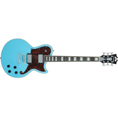 D'Angelico Premier Brandon Niederauer Atlantic Sonic Blue Guitarra Eléctrica