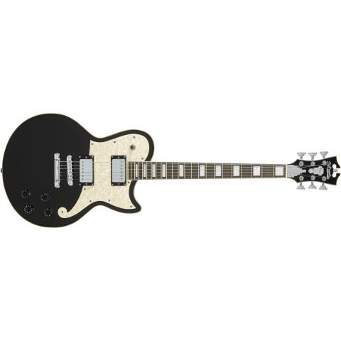 D´Angelico Premier Atlantic Black Flake Guitarra Eléctrica