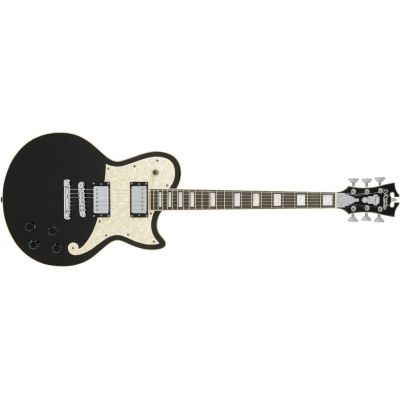 D´Angelico Premier Atlantic Black Flake Guitarra Eléctrica