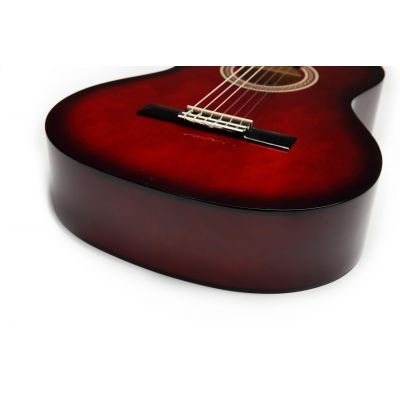 Valencia VC104 Guitarra Clásica Roja 2