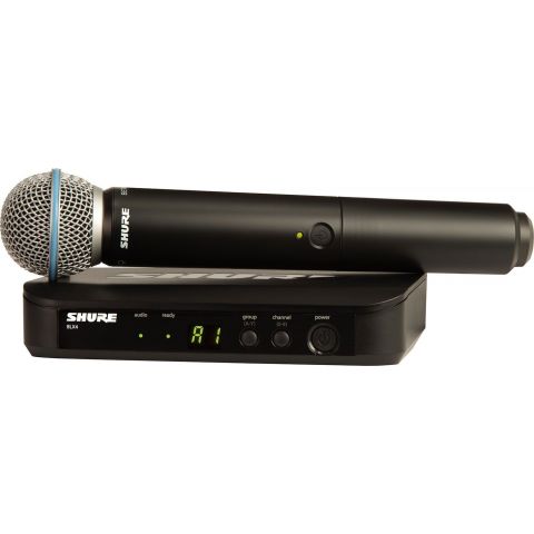 Shure BLX24E B58 H8E Sistema Micrófonos Inalámbricos