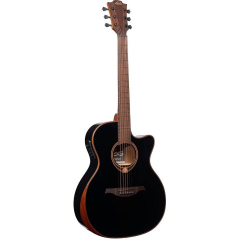 Lag GLAT118ABCE-BLK Guitarra electroacústica Edición limitada Bisel Black