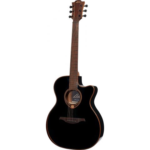 Lag GLAT118ABCE-BLK Guitarra electroacústica Edición limitada Bisel Black