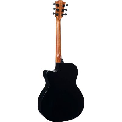Lag GLAT118ABCE-BLK Guitarra electroacústica Edición limitada Bisel Black