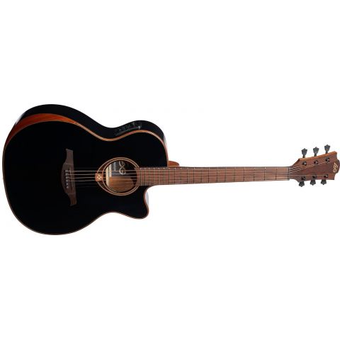 Lag GLAT118ABCE-BLK Guitarra electroacústica Edición limitada Bisel Black
