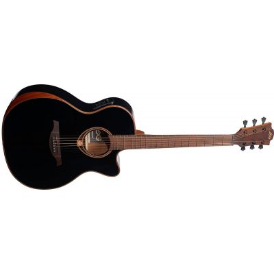 Lag GLAT118ABCE-BLK Guitarra electroacústica Edición limitada Bisel Black