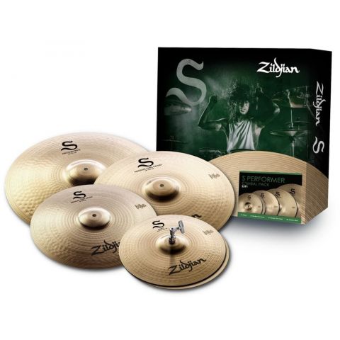 JUEGO PLATOS ZILDJIAN S LINE (HH 14". CRASH 16", CRASH 18", RIDE 20")