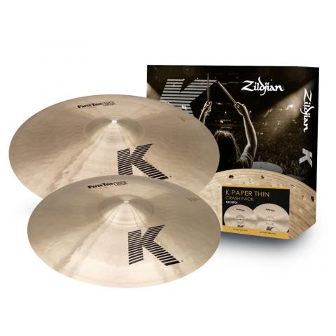 ZILDJIAN SET CRASHES K PAPER THIN (18" & 20")