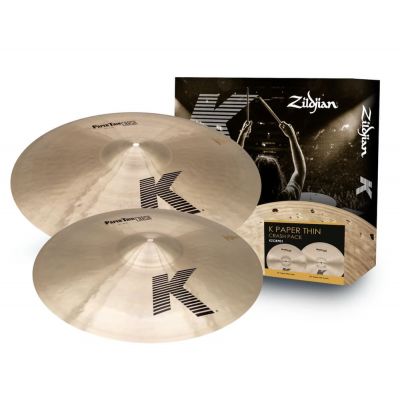 ZILDJIAN SET CRASHES K PAPER THIN (18" & 20")