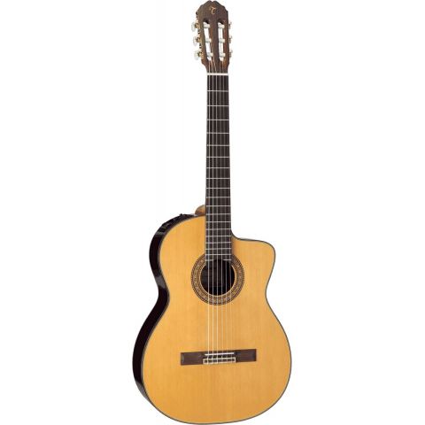 Takamine EC132SC Natural CT4DX Cutaway Guitarra clásica electrificada