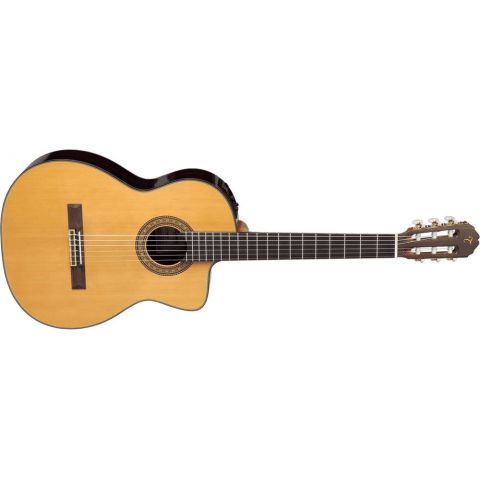 Takamine EC132SC Natural CT4DX Cutaway Guitarra clásica electrificada