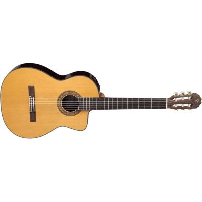 Takamine EC132SC Natural CT4DX Cutaway Guitarra clásica electrificada