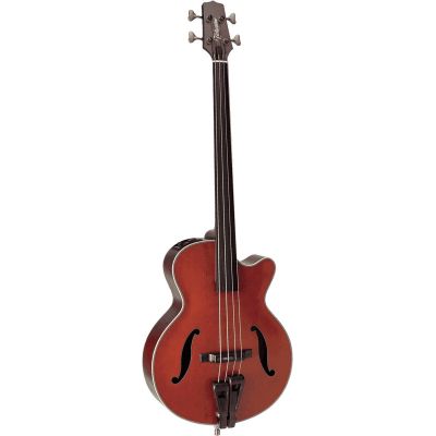 Takamine DB10 Fretless F-Hole Cutaway