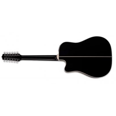 Takamine EF381DX Dreadnought Cutway 12 cuerdas Negra