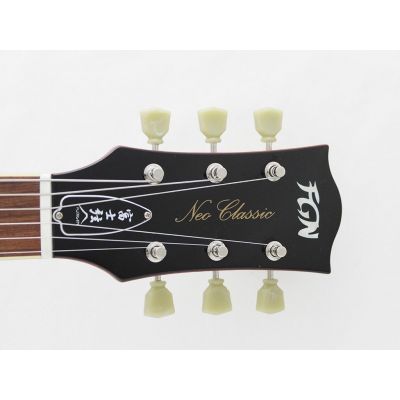 Fujigen NLS10RFMFCB Tipo LP Tapa Arce Rizado Fade Cherry Burst