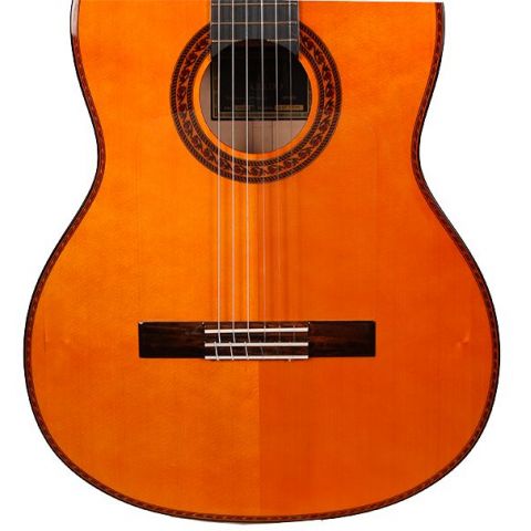 Antonio de Toledo ATF-17M de arce rizado Guitarra Flamenca