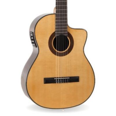 José Gómez C40-EQJ Sapelly Modelo 2021 Guitarra Electroclásica