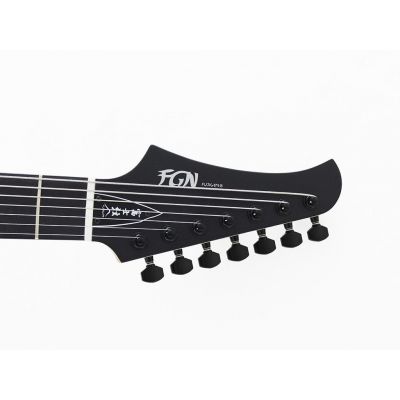 FGN Fujigen JMY73ASHE OPB Mythic J-Standard Open Pore Black 7 cuerdas