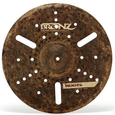 Bronz Effect 18" B20 drilled  Roots Formula Series