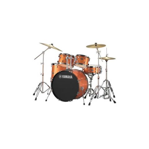 Yamaha Rydeen Standard Orange Glitter + Paiste Set