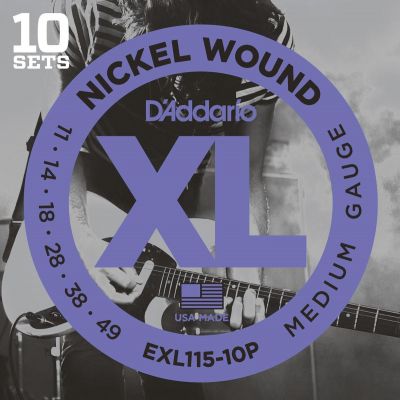 Daddario EXL115-10P 2
