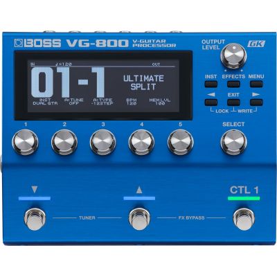 Boss VG-800 V-Guitar Processor Pedal de Voz