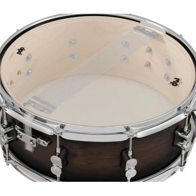 PDP By DW Concept Maple 14"x5,5" Caja Satin Charcoal Burst Lacquer