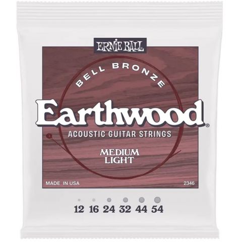 Ernie Ball CEB2346 Earthwood Bell Bronze Medium Light 12-54