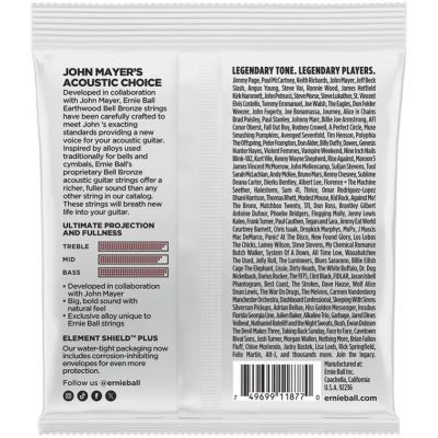 Ernie Ball CEB2346 Earthwood Bell Bronze Medium Light 12-54 2