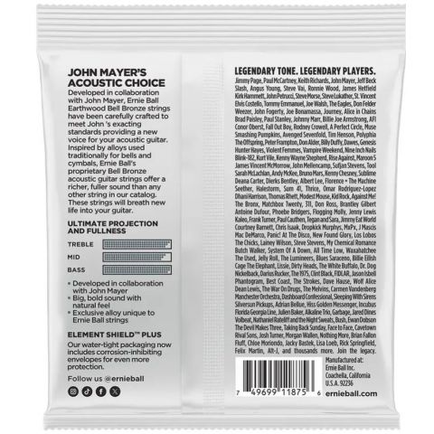 Ernie Ball CEB2348 Earthwood Bell Bronze Light 11-52