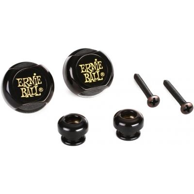 Ernie Ball 4601 Straplock Enganche Correa Negro
