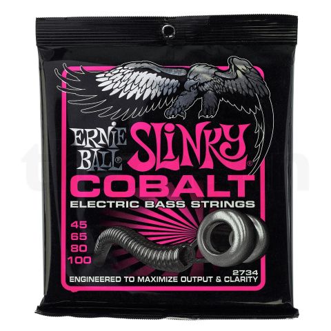 Ernie Ball Slinky Cobalt Super 45-100 Cuerdas Bajo
