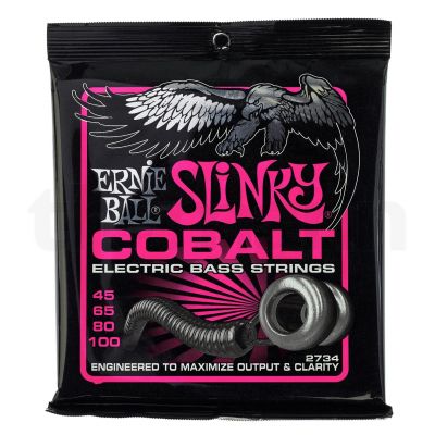 Ernie Ball Slinky Cobalt Super 45-100 Cuerdas Bajo