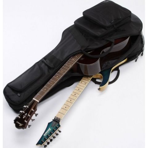 Ibanez IGAB2540-BK Funda Doble Guitarra acústica   eléctrica Negra