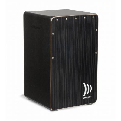 Schlagwerk CP91 Cajón Rudiments Hard Coal Stripes