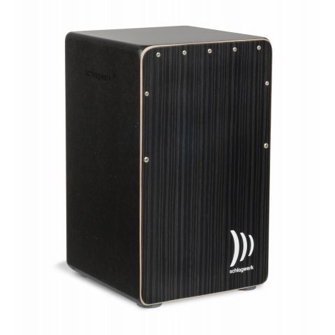 Schlagwerk CP91 Cajón Rudiments Hard Coal Stripes