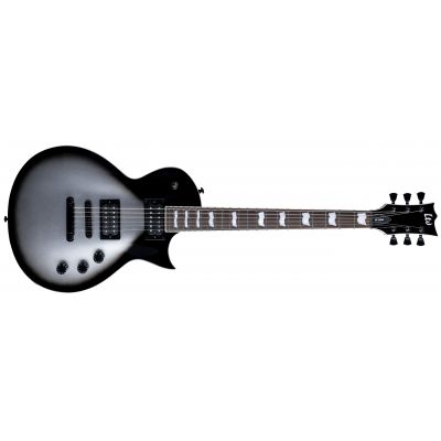LTD EC-256 Silver Sunburst Teardrop