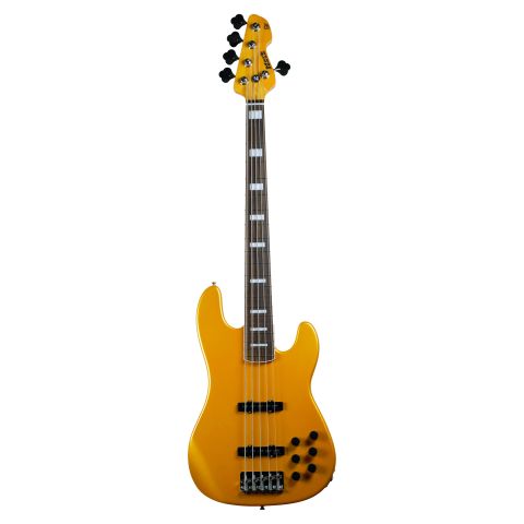 Markbass MB GV 5 Gloxy CR RW Metallic Yellow Bajo de 5 cuerdas