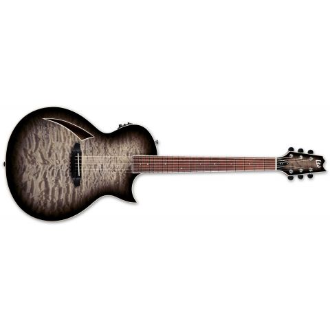 ESP LTD TL-6 Qm Charcoal Burst