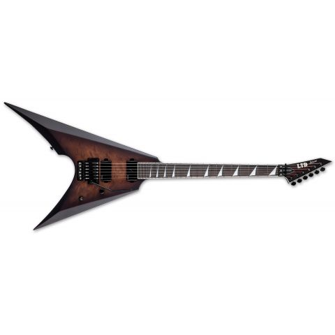 LTD ARROW QM Dark Brown Sunburst Satin